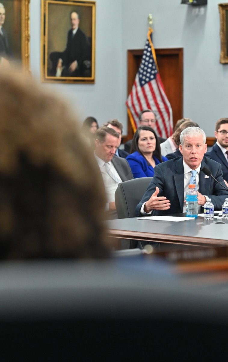 HouseAppropsGOP's tweet photo. Putting American energy first means building, innovating, and protecting.

Our FY27 Energy and Water bill, led by @RepChuck:
✅ Expands nuclear production
✅ Reduces foreign reliance
✅ Strengthens the grid and baseload sources

We are ensuring the next generation of U.S. power. https://t.co/nGQ4cVFIC3