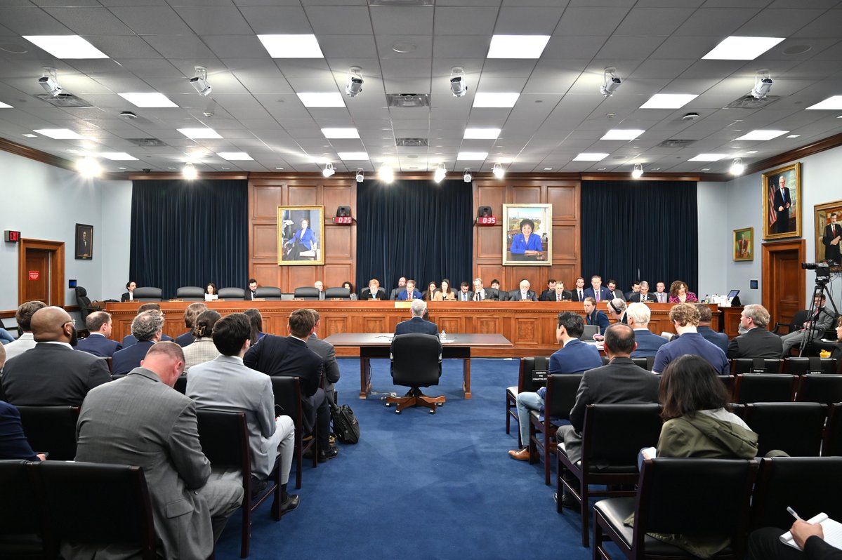 HouseAppropsGOP's tweet photo. Putting American energy first means building, innovating, and protecting.

Our FY27 Energy and Water bill, led by @RepChuck:
✅ Expands nuclear production
✅ Reduces foreign reliance
✅ Strengthens the grid and baseload sources

We are ensuring the next generation of U.S. power. https://t.co/nGQ4cVFIC3
