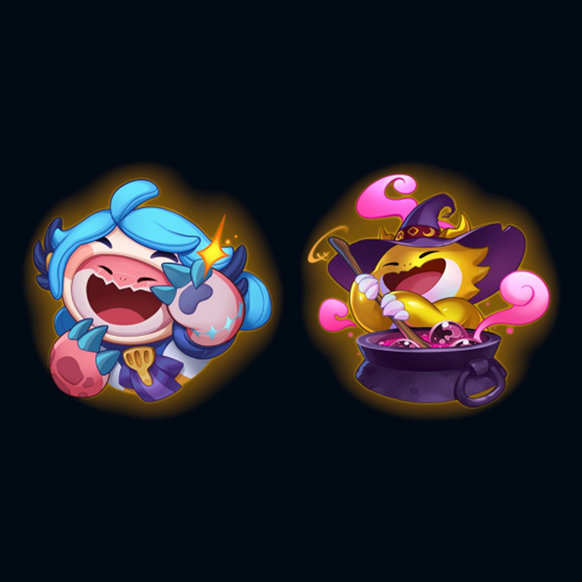 SkinSpotlights's tweet photo. 2 more TFT Emotes https://t.co/iQrpHCfT2i