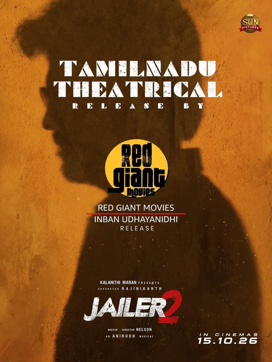 Nandhan_Talkz's tweet photo. #Jailer2

தேர்தலுக்கு பிறகு ரெட் ஜெயண்ட் வெளியிடுற 6-வது படம்...

தேர்தல் ரிசல்ட்-க்கு அப்புறம் இந்த கம்பெனியே இருக்காதுன்னு ஒரு அமைச்சர் சொன்னார்...

ஆனா அவங்க ரிலீஸ் பண்ண 5 படமும் செம்ம ஹிட்...

#Gattakusthi2 - மிகப்பெரிய ஹிட்
#IdhayamMurali - அதர்வா கேரியர்ல் டாப் வசூல்
#DC - லோகேஷ் கனகராஜை ஹீரோவா நிலைநிறுத்தி 100கோடி வசூல் 
#Hi - இது மட்டும் கொஞ்சம் ஆவரேஜ் வசூல்
#Mandaadi - இவன் ஆடின சொல்லவா வேணும்... சூரியை டாப் ஹீரோ ரேஞ்சுக்கு கொண்டு வந்திருக்கு படம். 150 கோடி தாண்டி இன்னமும் ஓடிட்டு இருக்கு...

அடுத்து இந்த ஜெயிலர் 2 ✌️

இவங்க தேர்தலுக்கு பிறகு தொட்டதெல்லாம் துலங்கும் நேரமா இருக்கு. 

அந்த ராசிப்படி பாத்தா ஜெயிலர் 2 இப்போவே ஹிட் ரகம்னு சொல்லிடலாம் 😜