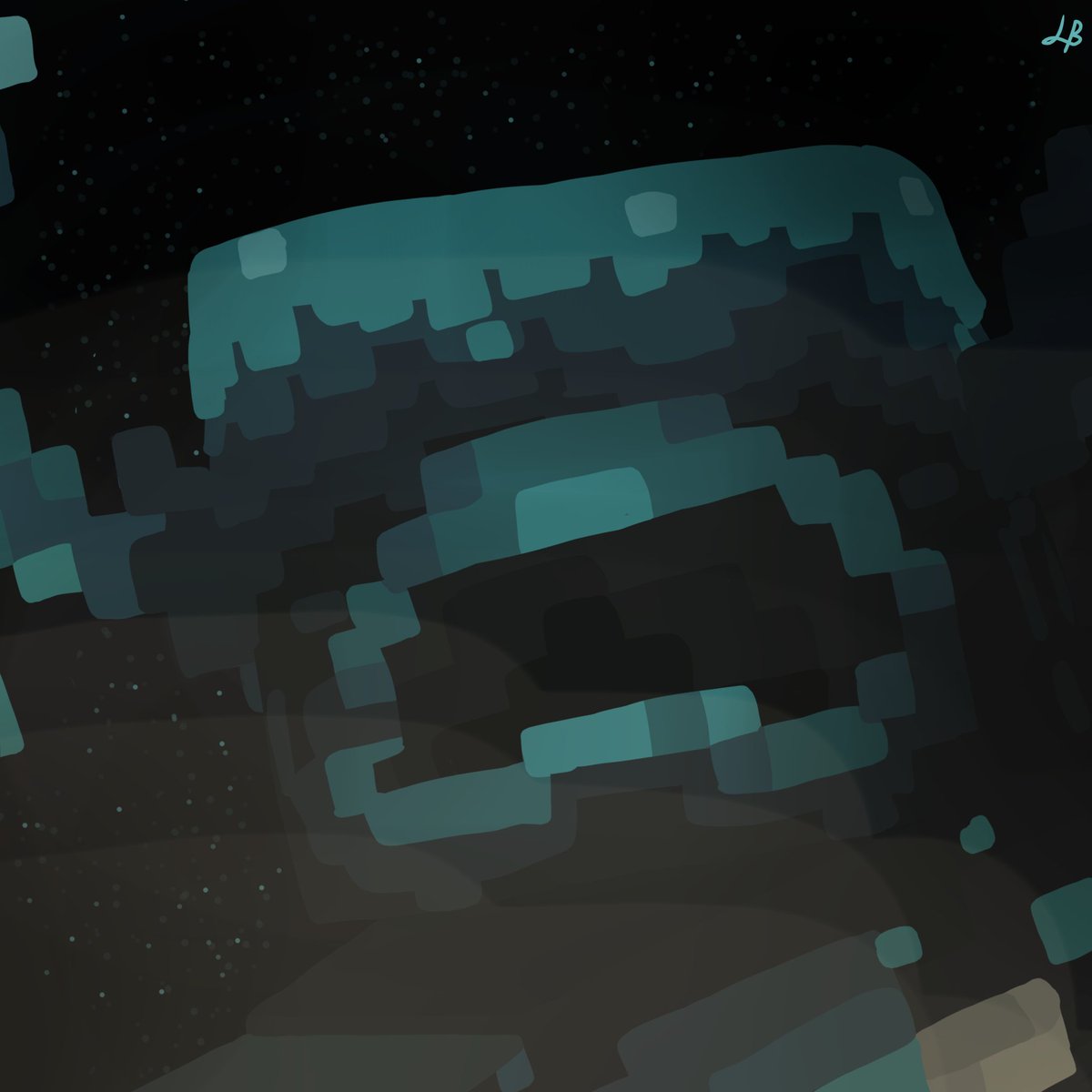 Bulkydust's tweet photo. "Quiet Please", love that #Warden #Minecraft rap.. https://t.co/0FZTo9gknZ