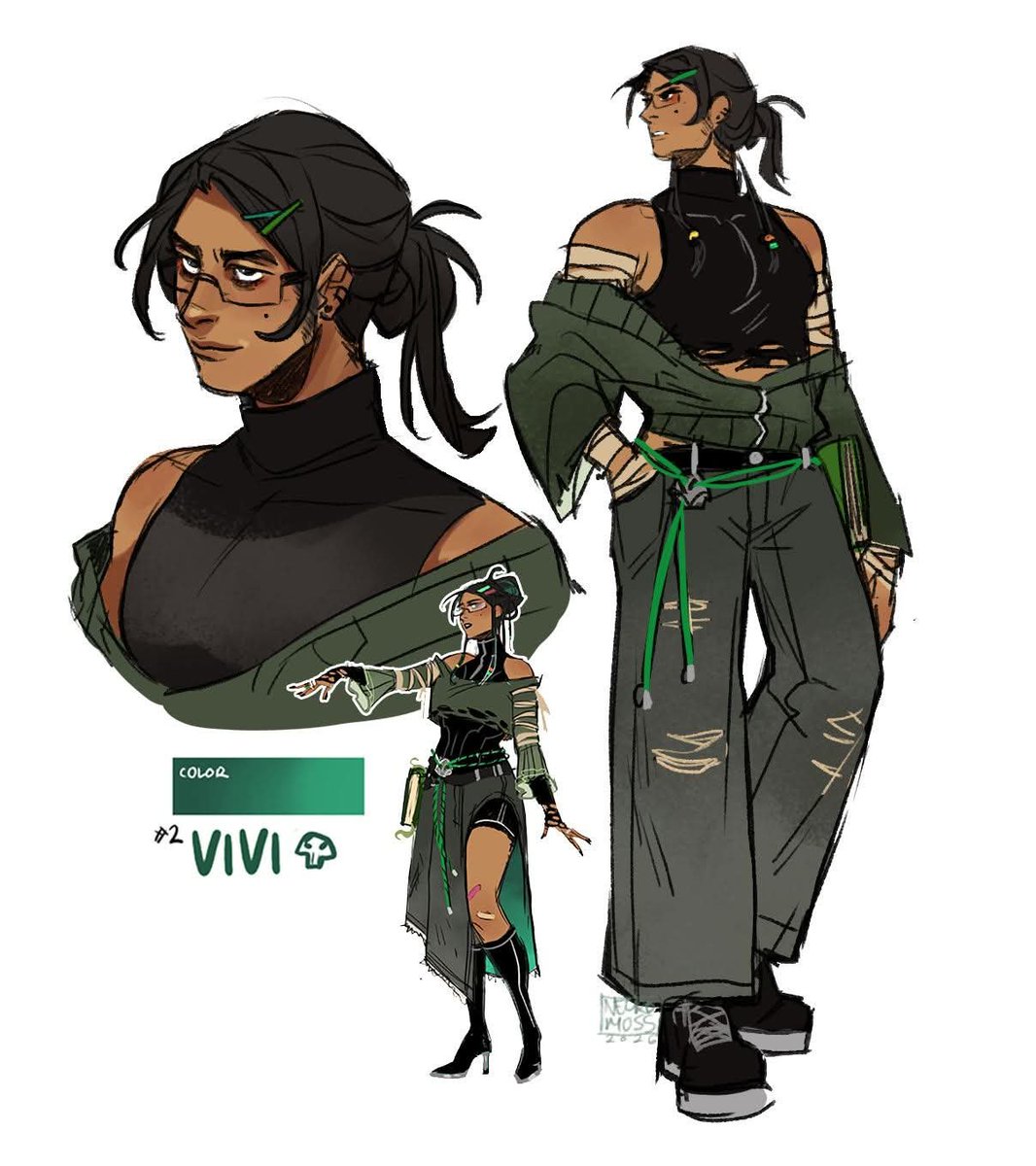 necromosss's tweet photo. My mens fashion design tip is:
To remove whatever construct of femme/masc you have in your mind and let your characters wear whatever. Like literally. Break those gender boxes mindset and you're good. Be free. https://t.co/JOjvmF8gjS