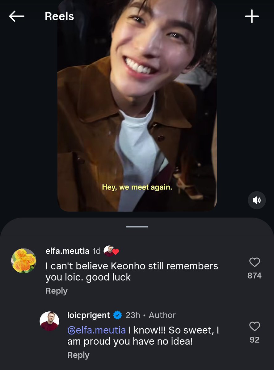 destructo614577's tweet photo. “i know!!! so sweet, i am proud you have no idea!” — loicprigent 🥹

#KEONHOxCHANELSS27
#CHANELSpringSummer 
#KEONHO #건호 @CHANEL https://t.co/E1FZfLW4ym