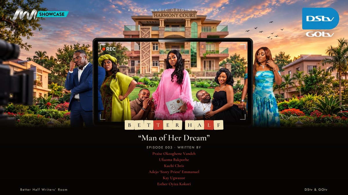 JefferyMusaD's tweet photo. Episode 003 - Man Of Her Dream - written by @vandeh_praise @ufuomabakporhe @KuchiChris1 @STORYPRIEST @Kay_ugwuzor @estherisabel3 #AMbetterhalf https://t.co/rx3iIl8VSE