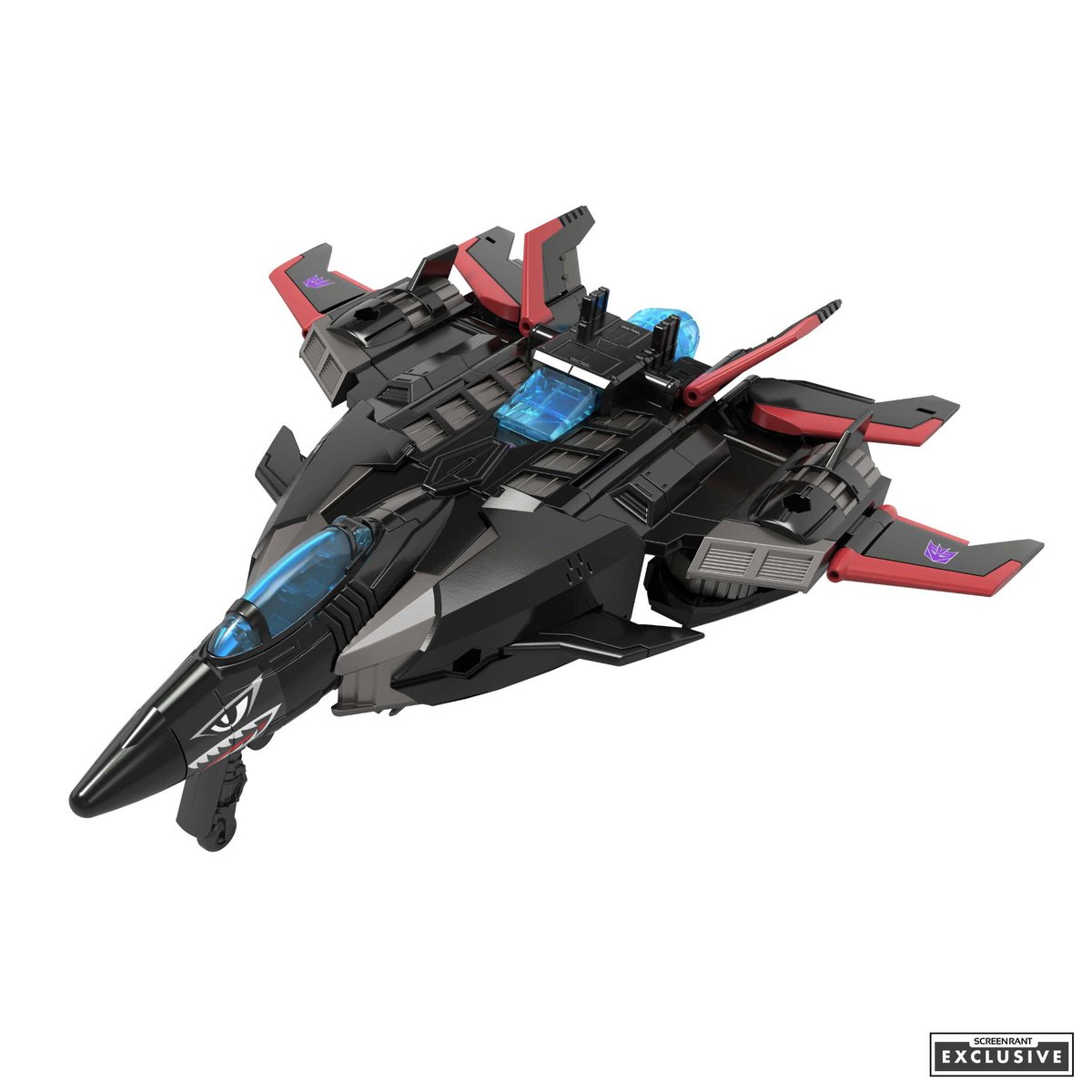 CHARLIEBOT34's tweet photo. MACHINE WARS STARSCREAM!!
Happy to finally get Machine Wars again, but disappointed they didn't give him his green missiles as there's ports under the wings for them. Also does this mean MW Megatron will be a needlenose retool to combine with him? https://t.co/qq0hukIdcv