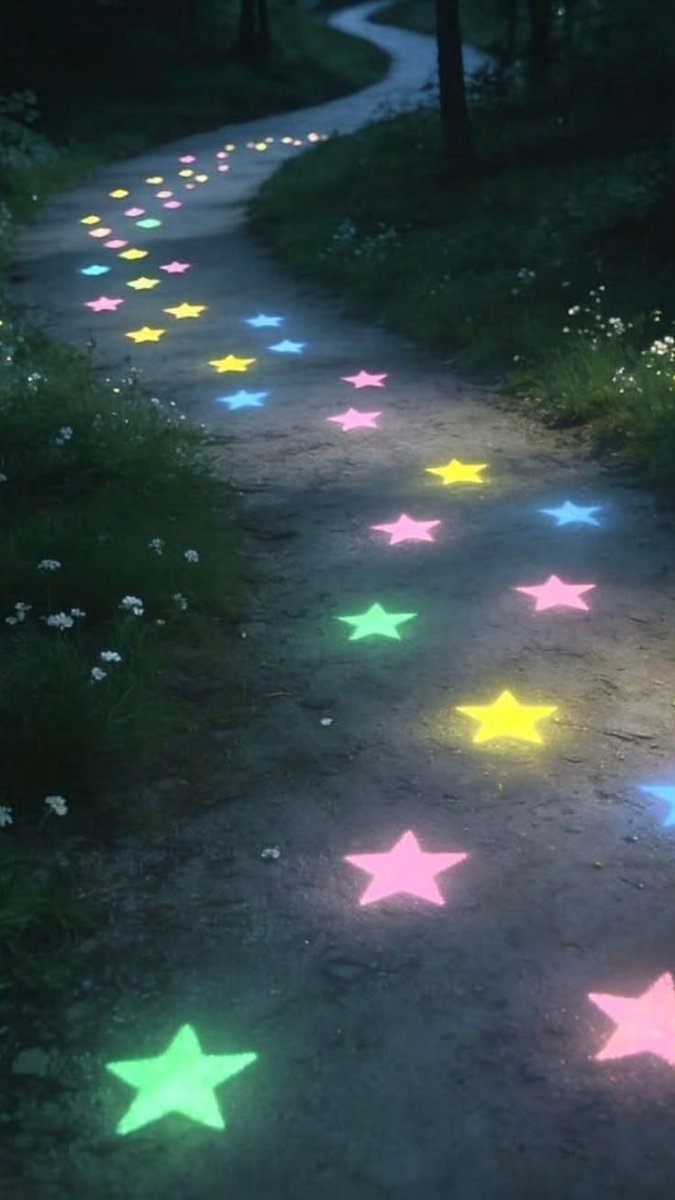cozyycabin's tweet photo. The Starry Path https://t.co/5u47pOrc0k