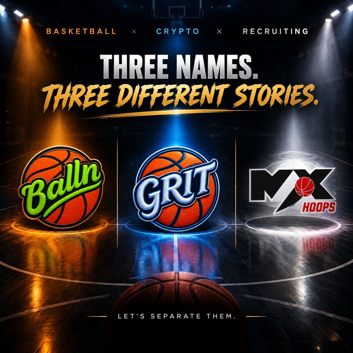 trillijay001's tweet photo. There’s a lot happening around basketball, crypto and youth development, but putting everything under one label misses the real story.

So let’s separate the pieces.

What exactly is $BALLN?

What exactly is $GRIT?

And what are Max Hoops + GRIT Oregon in the real world?

I went through the official sources to break it down without mixing the stories.

Let’s get into it.

@BallnToken3 @GRITToken3 @MaxHoops3