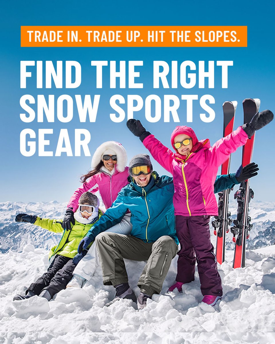 PIASKitchener's tweet photo. Trade in your quality used skis, snowboards, boots and more, then gear up for your next run at Play It Again Sports.
#PlayItAgainSports #SnowSeason #TradeInTradeUp #TeamElan https://t.co/nKeu005wPq