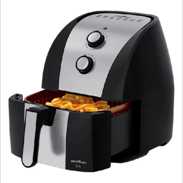 ccrisanna's tweet photo. 🔥 Air Fryer Britânia 5,5L: Mais Praticidade para Sua Cozinha
Descrição:
🍟✨ Mais praticidade para preparar suas receitas do dia a dia!
https://t.co/TkVUqL2wNQ https://t.co/LWABC10hUN