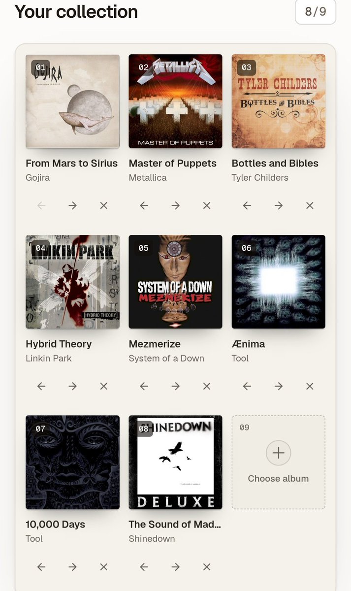 StanHighland's tweet photo. Trend Chasing Time :3 

They didn't have Imaginary Appalachia by Colter Wall but that would be the 9th album https://t.co/ow3vct3xnq