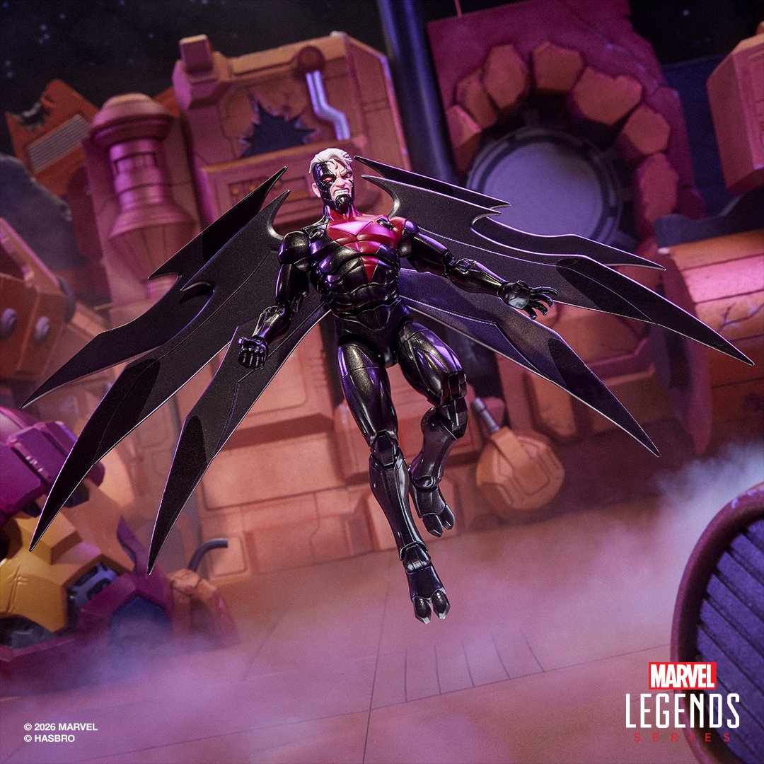 HasbroPulse's tweet photo. The Sentinel Program has evolved.

Fresh from our NYCC reveal: introducing Marvel Legends Series Bolivar Trask &amp; Bastion Nimrod, inspired by Marvel Studios' X-Men '97!

Made to order. Pre-orders close 11/20 on Hasbro Pulse.
https://t.co/K3CFVk0VCD https://t.co/gqy5XaBKjR