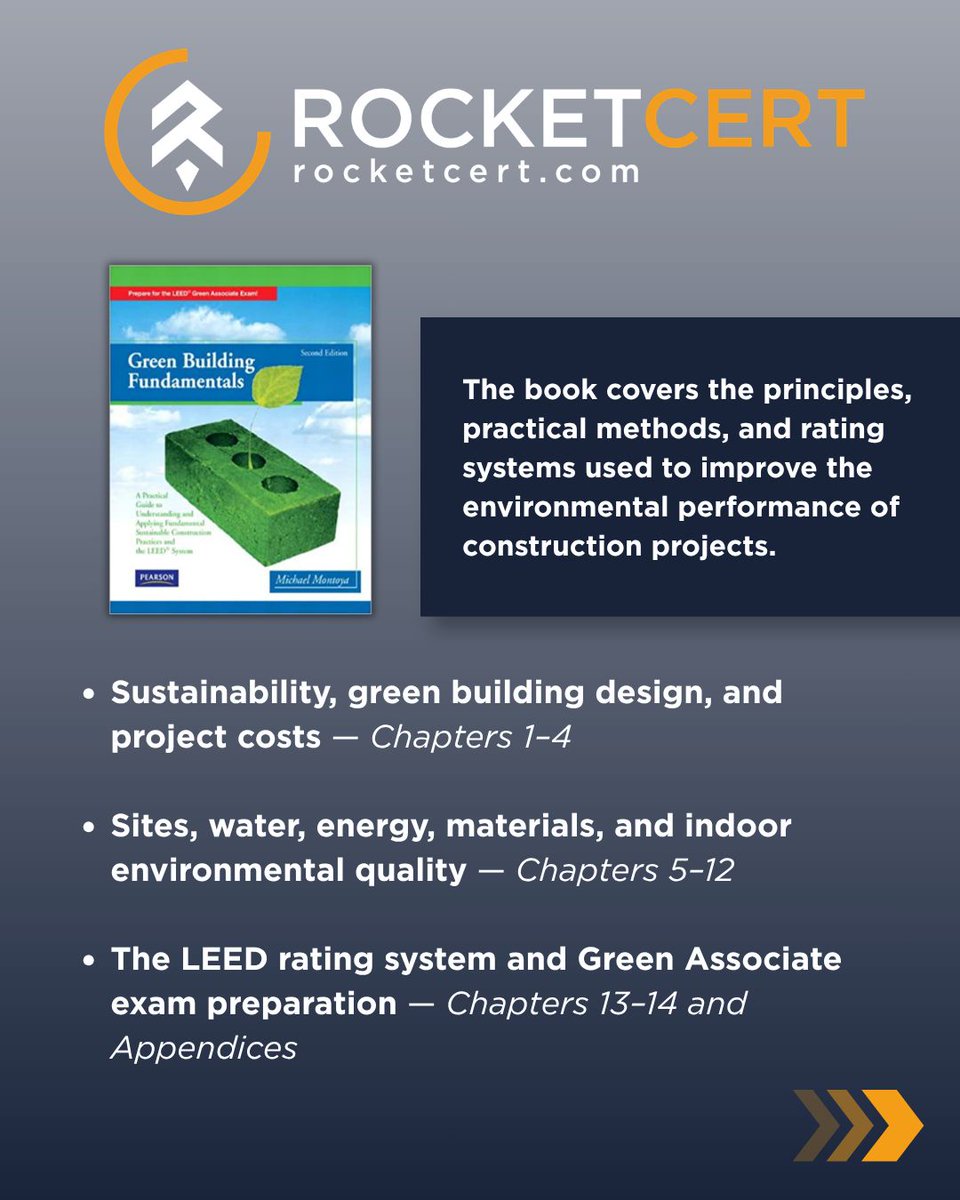 rocket_cert's tweet photo. This week’s book highlight: Green Building Fundamentals, 2nd Edition. This book covers the core concepts behind sustainable design and green building practices, along with practical examples of how projects can improve environmental performance. #BookHighlight https://t.co/pbRwOJpq2K
