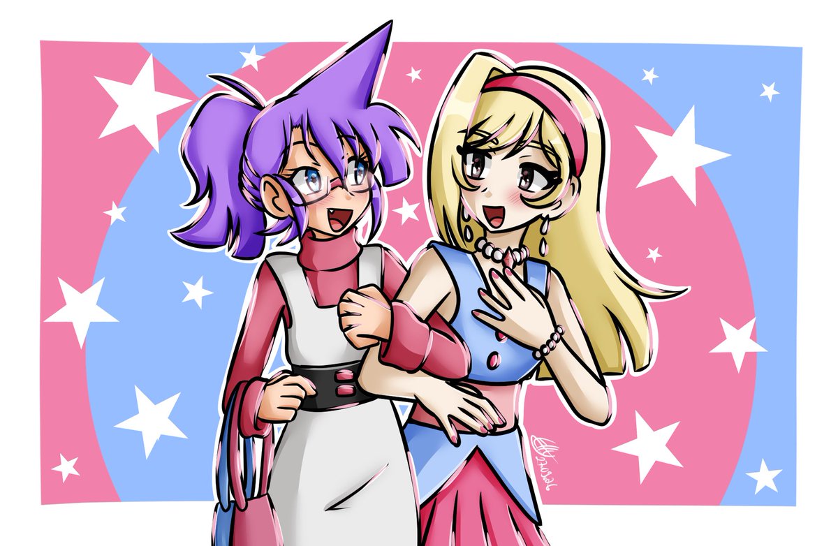 ChitoseCitron's tweet photo. #ChitoseAndFriends 
The first part of many👀 (hopefully)

On a shopping tour with U-neek💜
They have a lot to talk about✨ https://t.co/8VtDKfKZz7