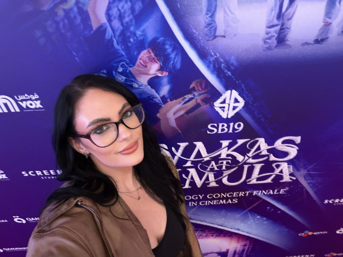LolyPopReacts's tweet photo. Wakas at Simula: The Trilogy Concert Finale is now in UAE big screen!

Such an amazing performance by @SB19Official (I cried twice) 

Book your tickets in :
https://t.co/ZDNCYYjeeJ

I WAS THERE SB19 FILM

Thank you the invite! @qanawatgroup 

SB19 WAS FILM GLOBAL RELEASE
@SB19Official #SB19
#SB19_WakasAtSimulaConFilm