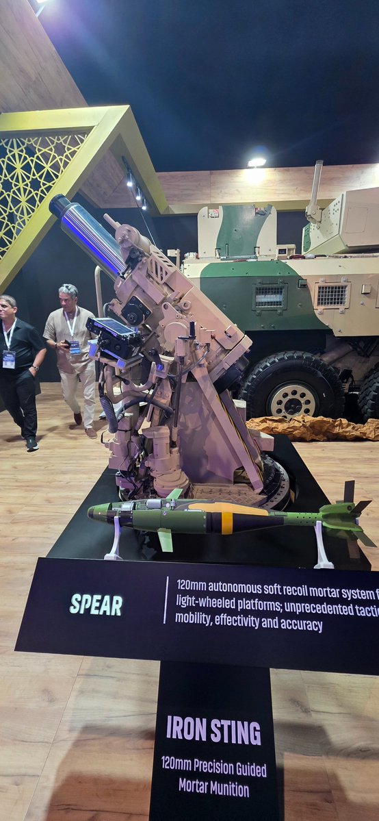 anass004e's tweet photo. This is IRON STING Moroccan 🇲🇦mortar system 120mm can be carried by 4x4 vehicles , manufactured and successfully tested by MMI. https://t.co/JNoWHWJW3h