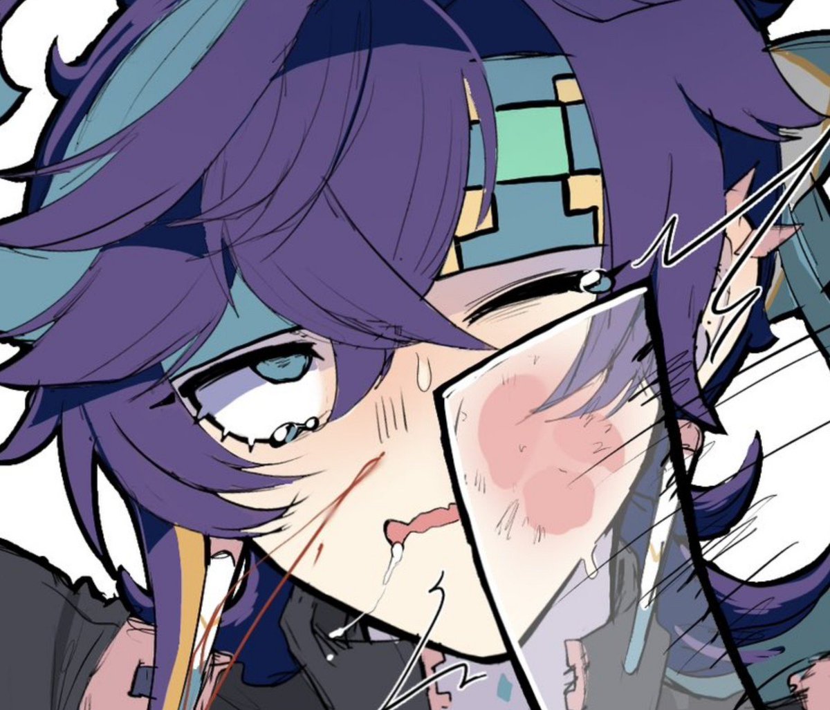 gTe0UvF9kn69151's tweet photo. I’ve been looking back at some of the stuff I’ve drawn, and apparently I really like this expression https://t.co/rFDMHpMiDp