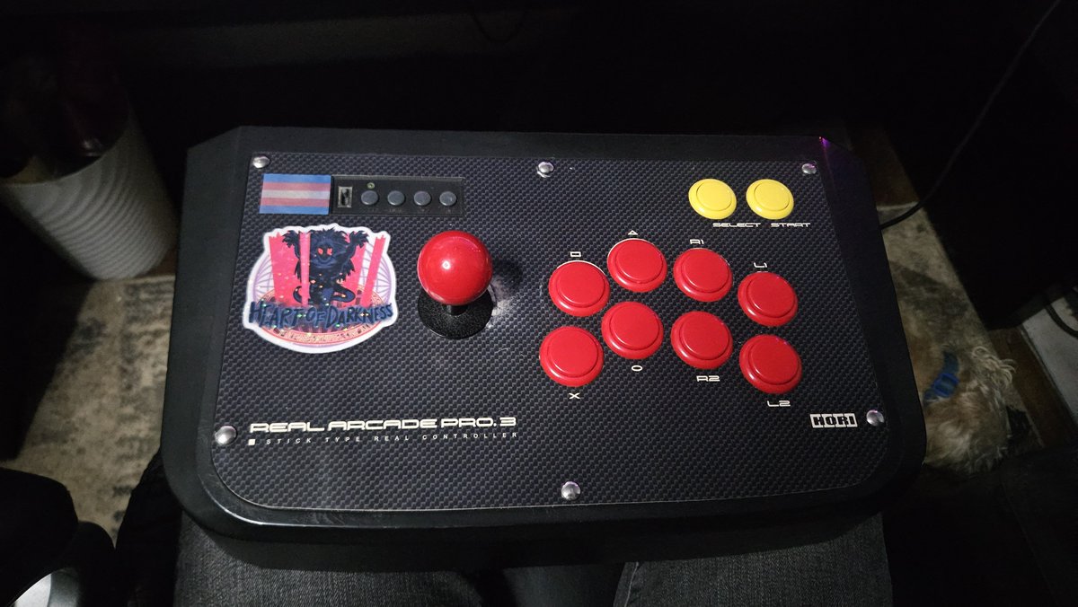 Zanshin_Stance's tweet photo. Also put some stickers on the hrap3, loving this stick so much! https://t.co/cMKNdqIeXM