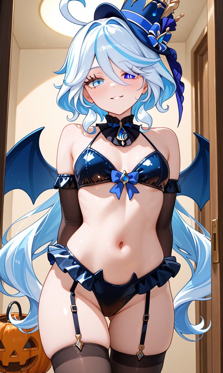 quetzalRTX's tweet photo. Te gusta mi nuevo disfraz?😈
#Furina #GenshinImpact https://t.co/ejlnsKWuM2