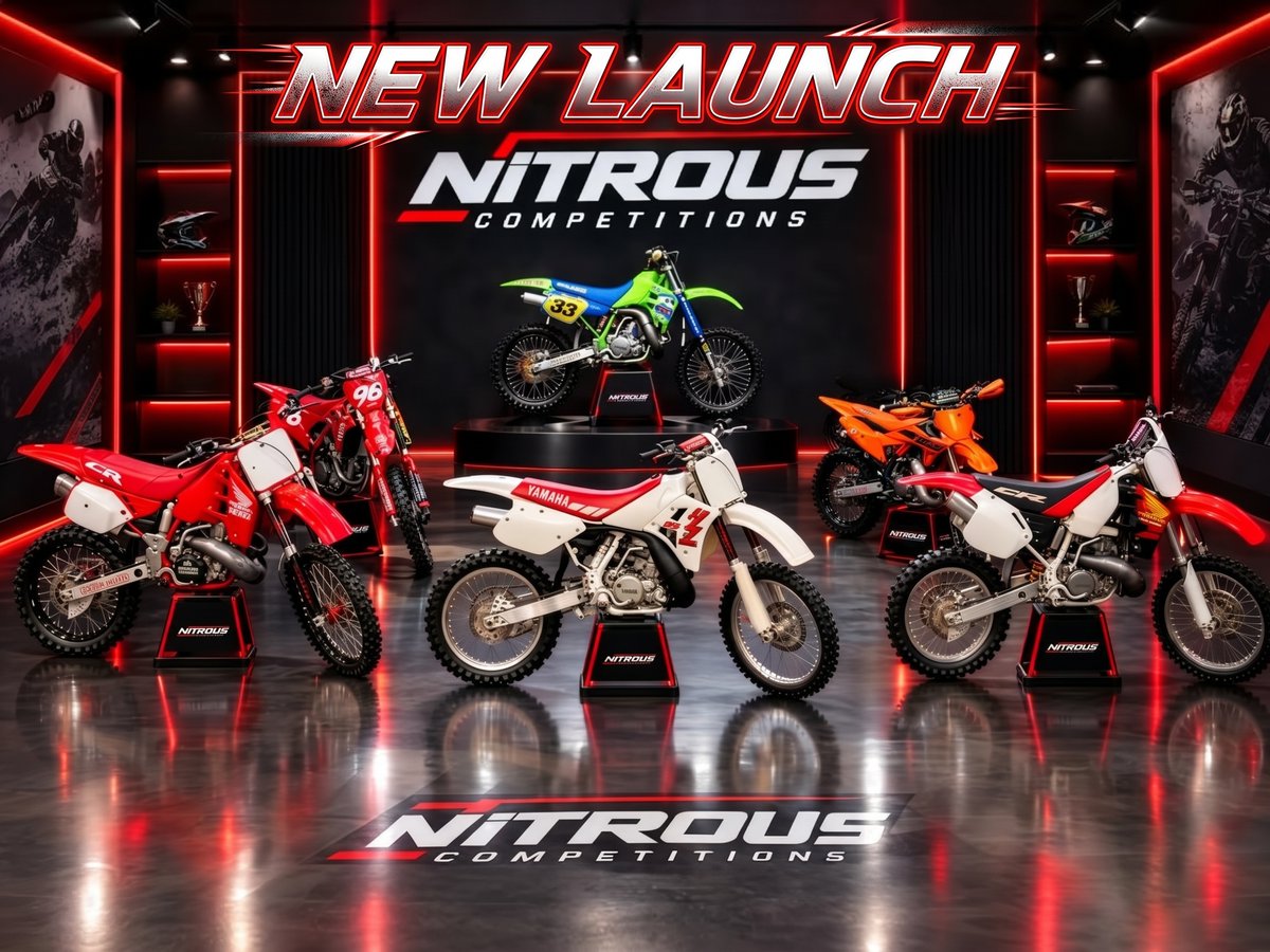 NITROUSCOMPS's tweet photo. ๐จ MX INSTANT IS BACK! ๐จChance to Win instant bike prizes and secure your spot for the main draw ๐๏ธโก
Don't delayโthis sale ends TODAY! Lock in your ๐๏ธs before prices go back up! ๐ฅ
๐https://t.co/nI5DBgJvCu
#MX #Motocross #InstantWin #DirtBike #WinABike #NitrousCompetitions https://t.co/a7znkFFa07