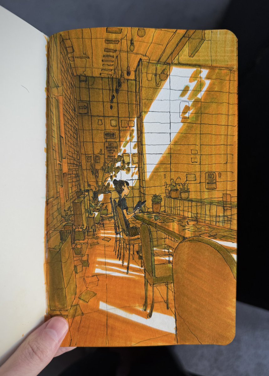 ethanleeart's tweet photo. perspective is fun to learn when you realize it’s only boxes https://t.co/BswXE2NYWb