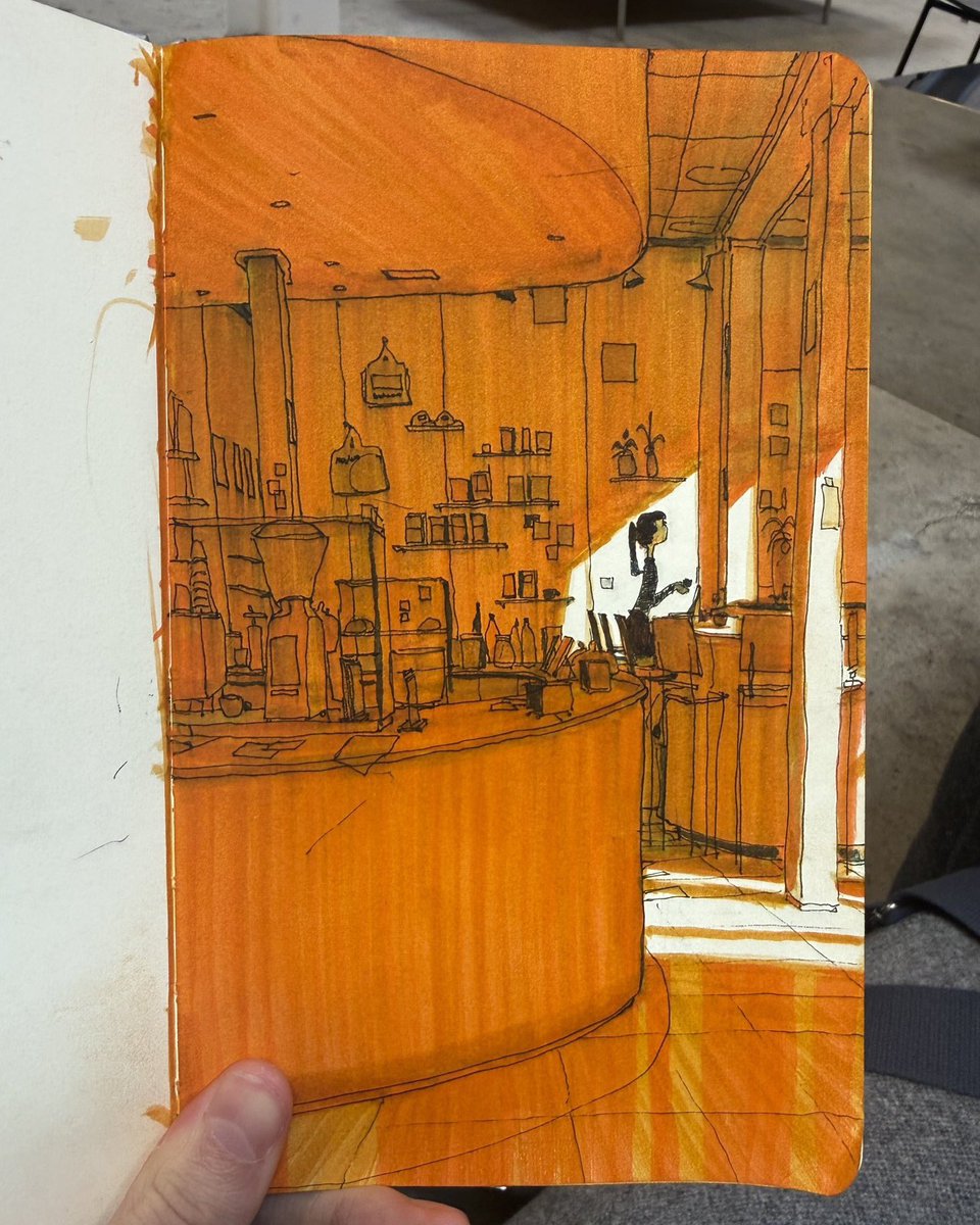 ethanleeart's tweet photo. perspective is fun to learn when you realize it’s only boxes https://t.co/BswXE2NYWb