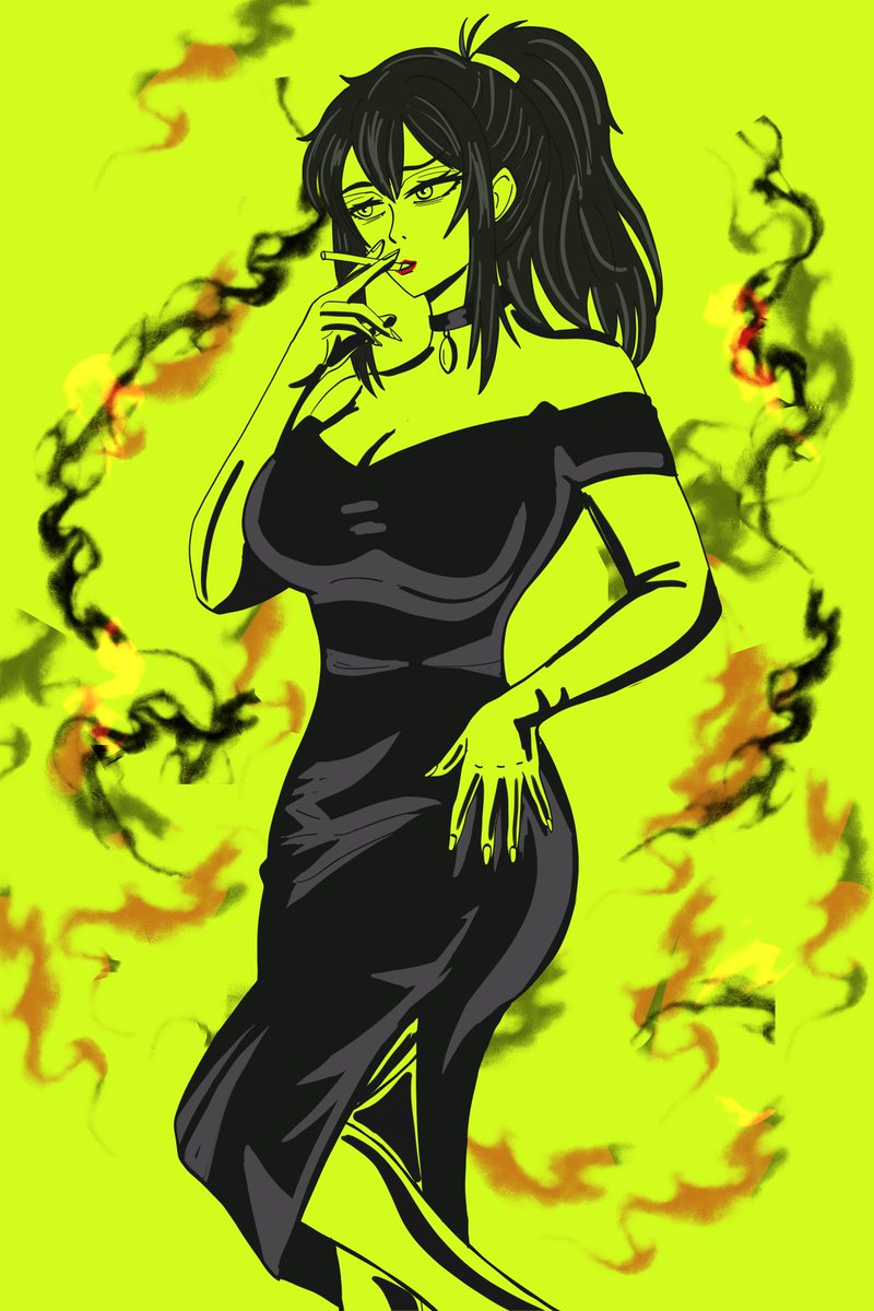 Enryuu2301's tweet photo. Got a light?
#TCOAAL #ReneeGraves 
#tcoaal #thecoffinofandyandleyley
#fanart #art #illustration https://t.co/quflCnrXg3
