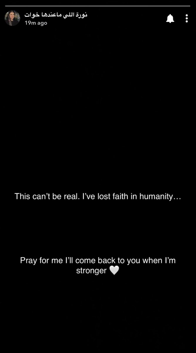 jojo7io's tweet photo. نوره اللي ماعندها خوات تنزل سنابات و تحذفها واخر سنابه تو نزلتها خوفتني اكثر شصاير معاها  !!!! https://t.co/TEolo8O1Kx