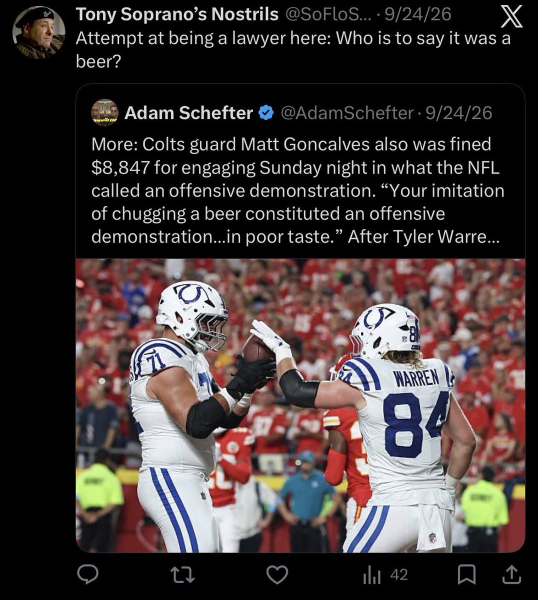 SoFloSoprano's tweet photo. I win. Case dismissed. https://t.co/D7ouFwXriX