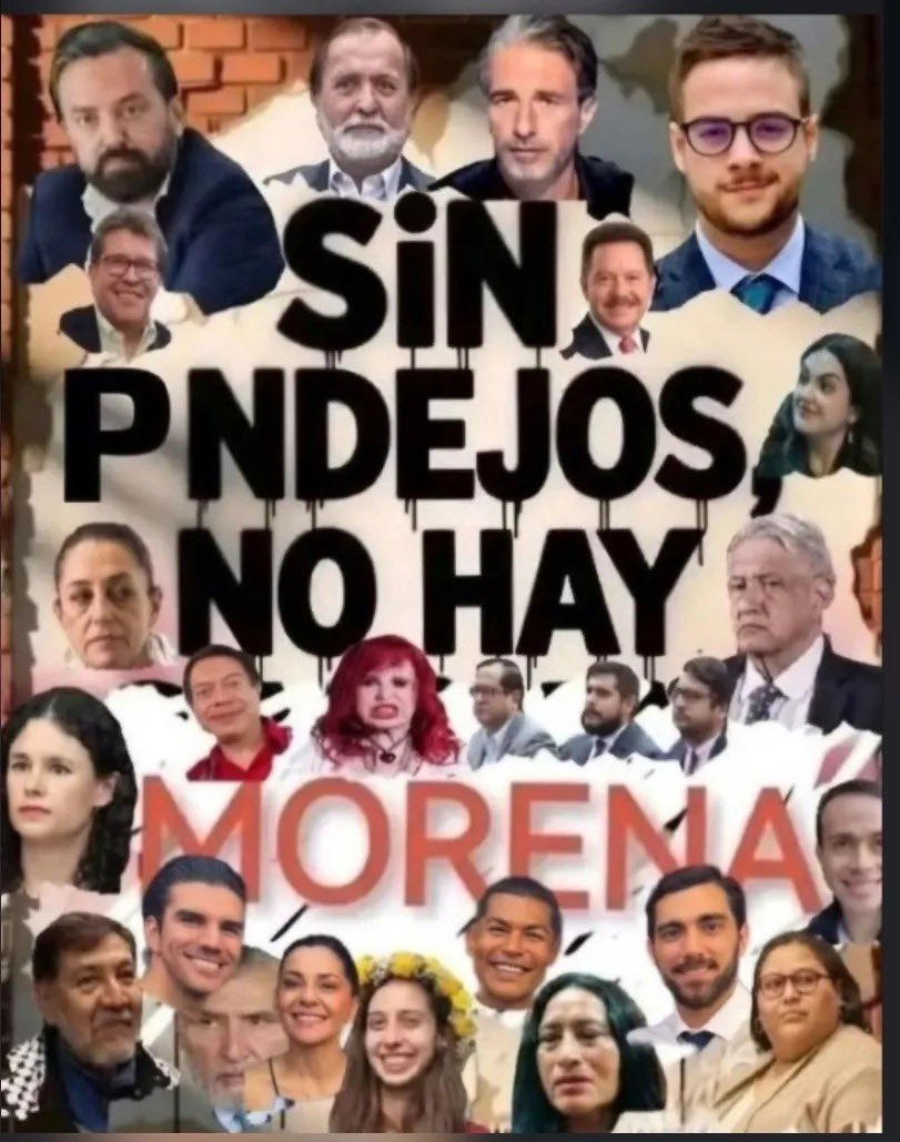Jackie2theworld's tweet photo. Pero no son pendejos…

Son RATAS, que se están hinchado los bolsillos de billetes y exprimiendo a México por donde pueden!!

Llegaron a un nivel que jamás hubieran llegado de no ser por ese engendro de partido llamado “Morena”…
Y de la mano del CO, para arrasar!!

HijosDLCH!!🤬 https://t.co/WJeZ9ubwZt