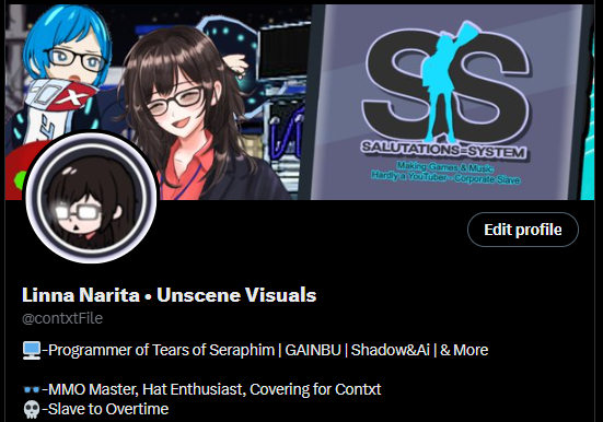 contxtFile's tweet photo. Salutations. Linna will cover my account with weekly facts on Monday and maybe other stuff until I return from work (The entirety of October)! Development Logs will resume on November.
#LifeStartToRetirn #lstr #LinnaNarita https://t.co/rXkGHdaEX7