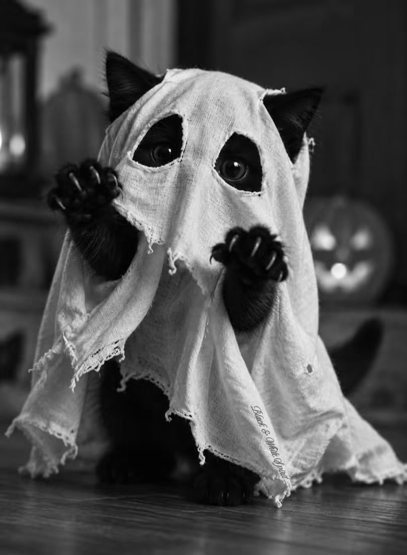 SallyTorre71126's tweet photo. Boo! 🐈‍⬛ 👻 https://t.co/osZzNOIR3Y