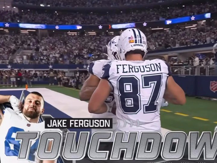 TheSamerAli's tweet photo. BREAKING: 

Cowboys TE Jake Ferguson just scored a Touchdown in tomorrow nights TNF matchup with the Buccaneers.

#TNF #WeAreTheKrewe #WeAre0and4 https://t.co/O1vm9olfzb