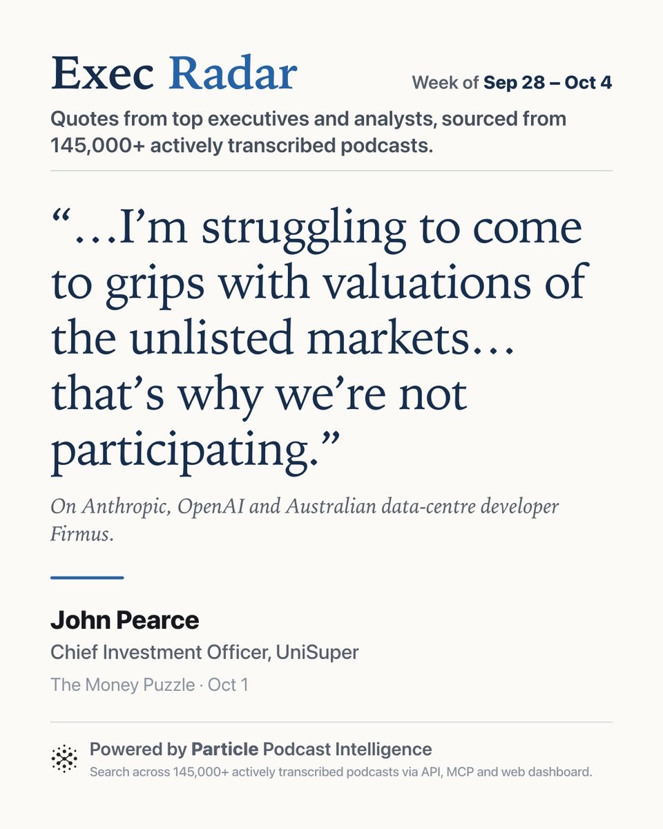 particleapi's tweet photo. And UniSuper CIO John Pearce on why his fund is sitting it out: https://t.co/Z4QFaXcFyn