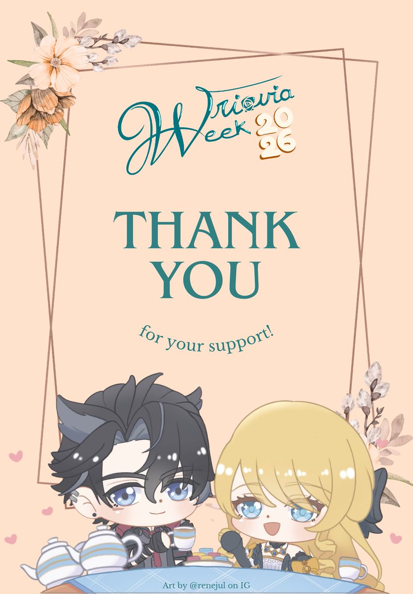 WrioviaWeek's tweet photo. 🌼 To every Wriovia contributor, creator, and enjoyer: thank you!!! ♡

Wriovia Week was filled with so much content, shared excitement and love... All thanks to you. 
Latecomers, feel free to join in ✨

See you soon for more Wriovia events! 🐺 https://t.co/KS75z73r9K