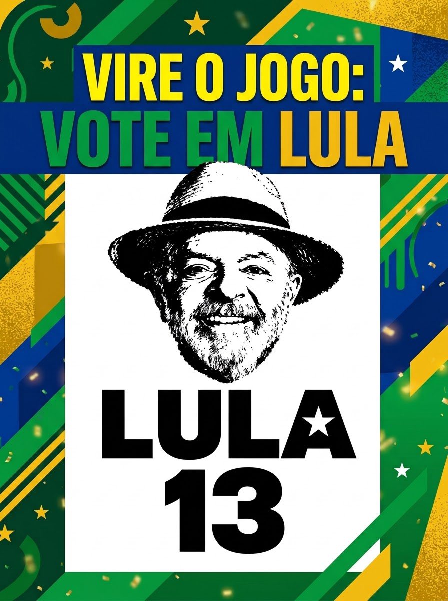 joaodomenech's tweet photo. SEGUNDO TURNO É LULA https://t.co/4DqL4Rf2z1