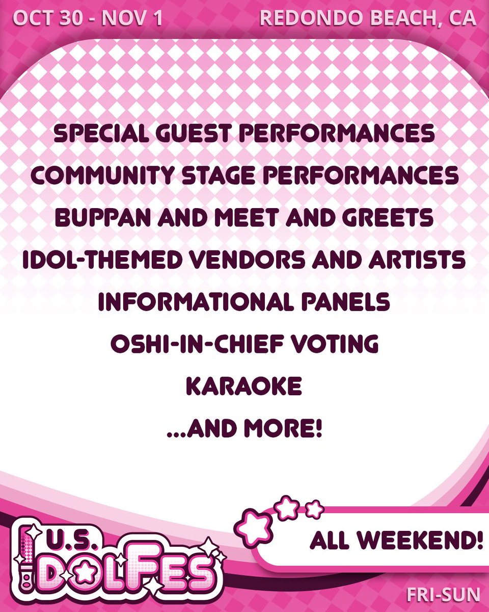 USIdolFes's tweet photo. We're less than one month out from this year's U.S. IdolFes, and there's tons of things to prepare for! https://t.co/jagIRGiE89