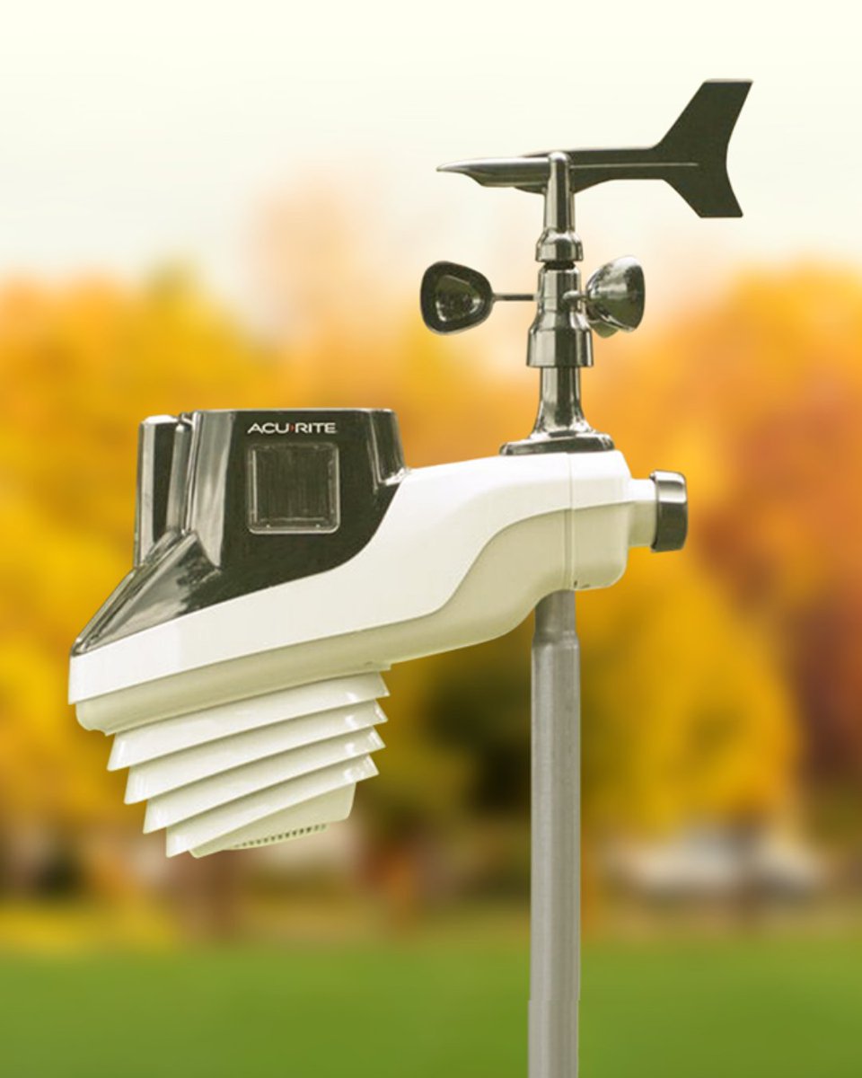 AcuRite's tweet photo. Cool morning. Warm afternoon. Random rain.
The forecast gives you the big picture. Your weather station tells you what’s actually happening outside. 🌡️🌦️ #weathermonitoring #acurite https://t.co/9cUHS7qYvs