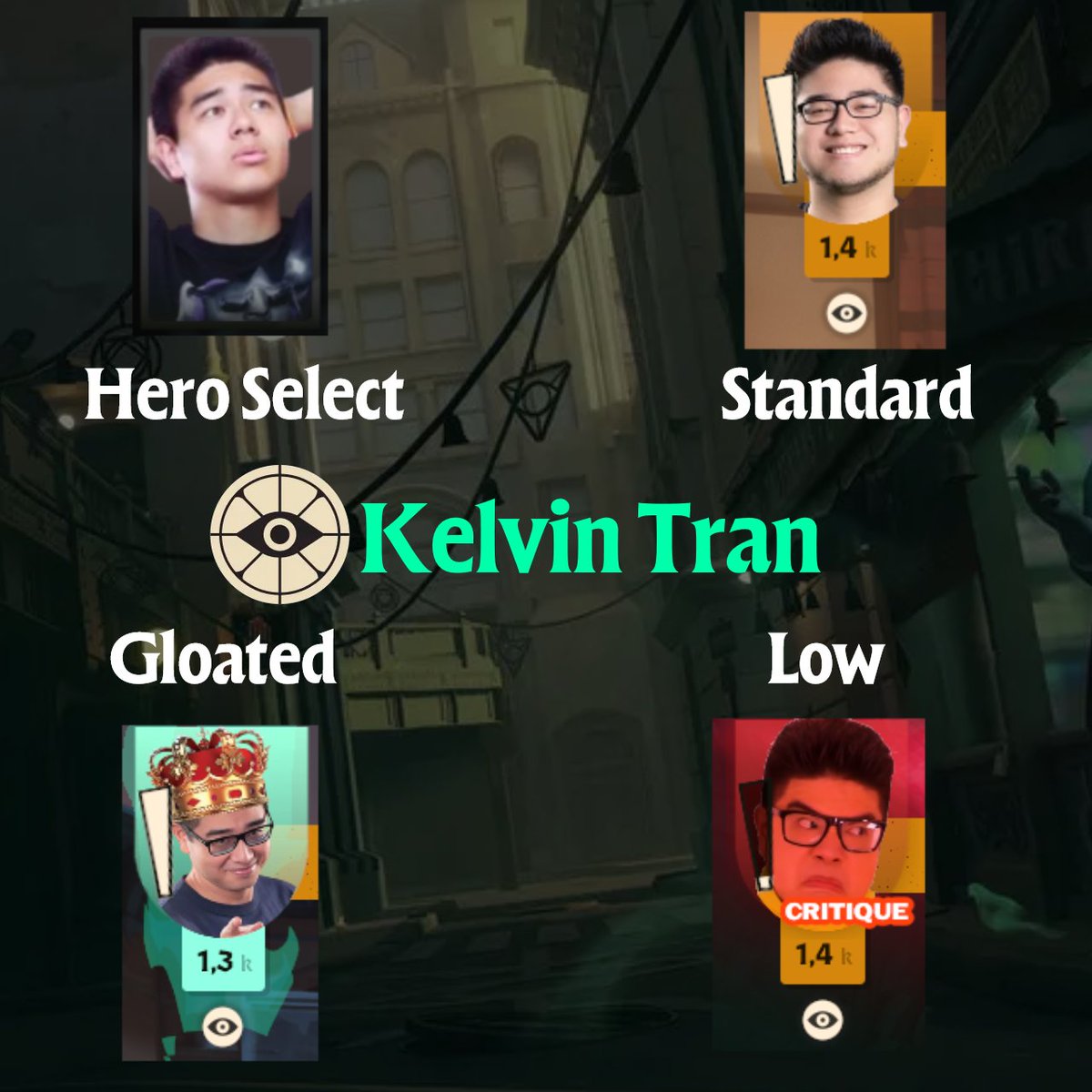 PrimeHunter_'s tweet photo. Trêve de mondanités, rentrons dans le dôme du sujet

Mod Kelvin Tran qui remplace les îcones de Kelvin par la tête de @superkevintran 

J'ai créé le mod en mars et je l'ai trop gatekeep, mtn profitez-en
#deadlock #trêvedemondanités

https://t.co/x9VC4TwHoT https://t.co/QbbI11UDXT