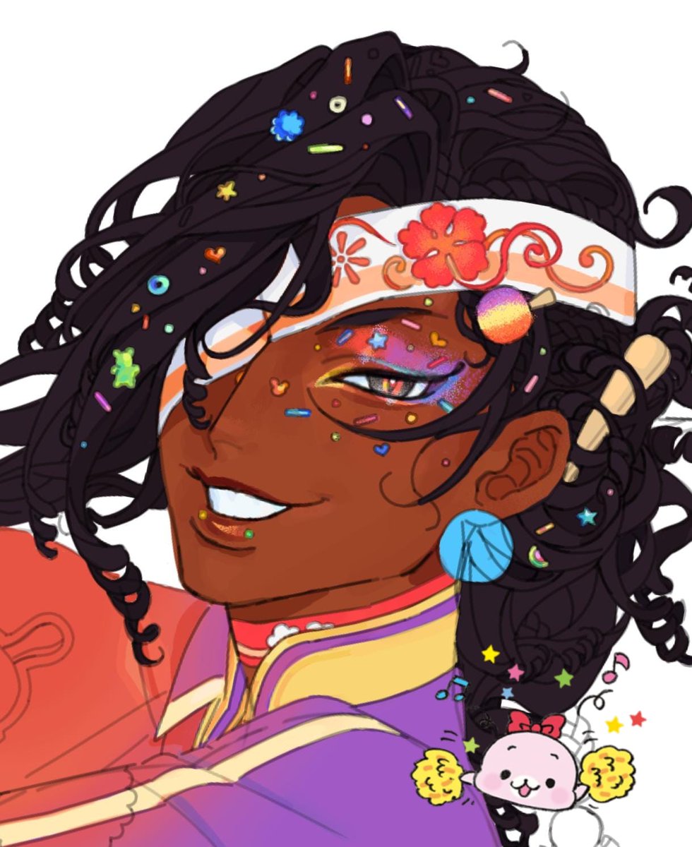 PristineSin's tweet photo. I got a little excited with the colors forgive me Jamil #TWST https://t.co/3dXBansgV9