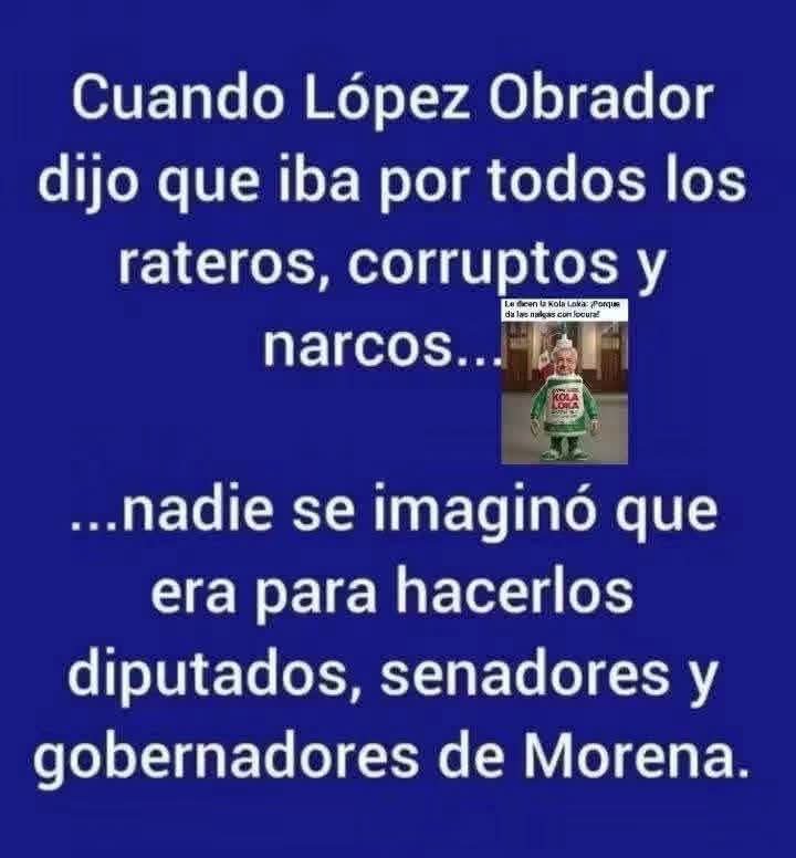 BetoAlfred20870's tweet photo. @alecria66611 Estoy deacuerdo en que se enjuisie a los hijos del viejo guango a sus narco politicos https://t.co/gD34W7Qfz3