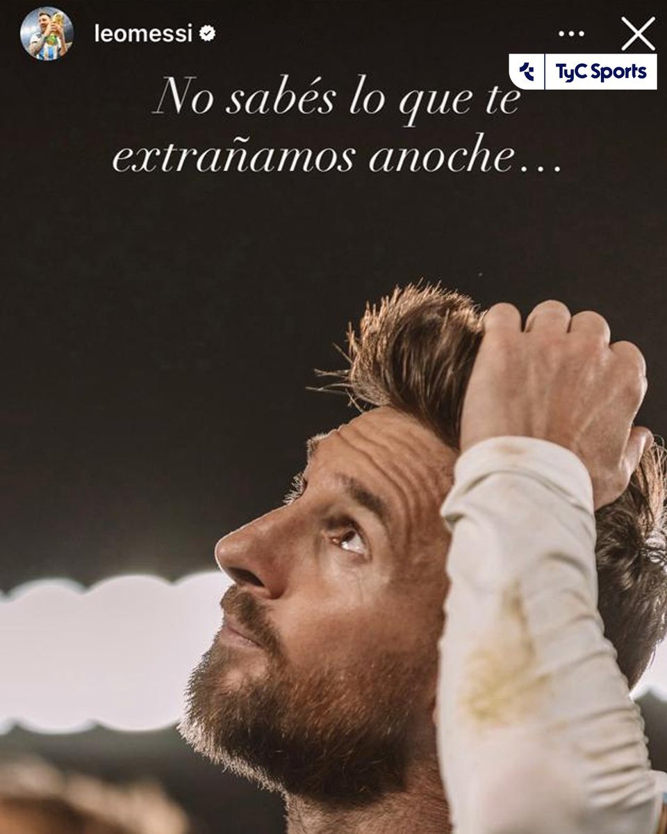 HDFfutbol's tweet photo. La Historia de Messi en Instagram. 🇦🇷
#MessiAdiós https://t.co/sThkcLYOZ6