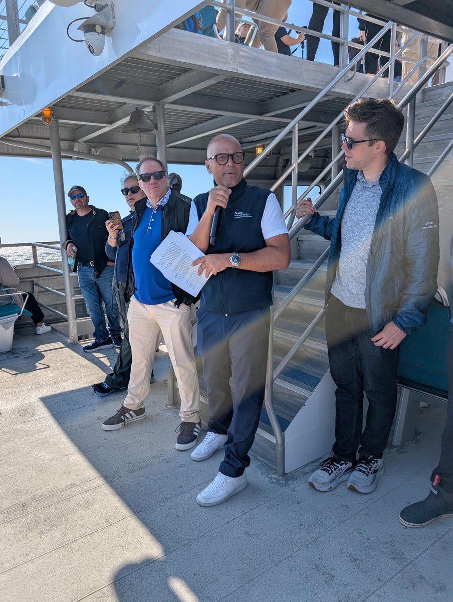 nylcv's tweet photo. Already, South Fork Wind is delivering real benefits for Long Island, helping to reduce fluctuating energy bills and support the region’s energy reliability

Beautiful day on the water and even more beautiful to see these important projects come to life! https://t.co/cz4jq2Rla0