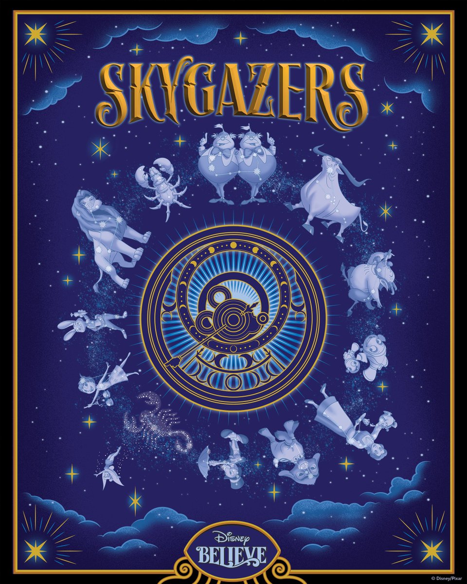 DisneyParks's tweet photo. Time stands still at Skygazers aboard the Disney Believe 🚢 This magical observatory-themed pub nods to lore from across classic Disney stories💫 #DisneyBelieve https://t.co/L6sOeuQXwd