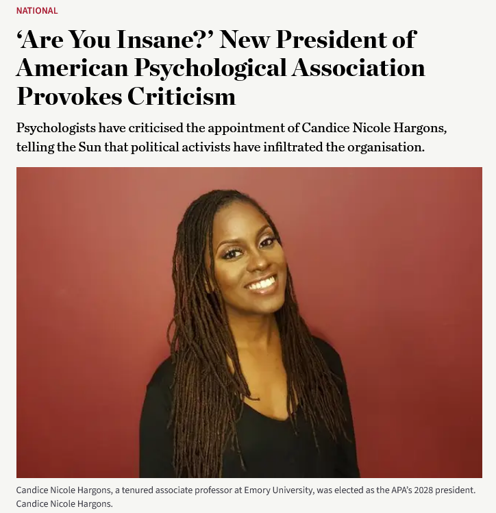 JDHaltigan's tweet photo. .@CarnegieMellon &amp; the @APA reflect the total leftist feminized capture of the Social Sciences. These individuals are utterly delusional, stupid people, who should never have entered academia. It's all insane. https://t.co/F32v2busoW