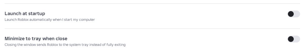 rted_waffle's tweet photo. @wonderfulteapot @Bolt_NotReal @BLOX @RoUtilityNews roblox app -> settings -> device preferences, scroll down and you'll see them https://t.co/AP2VHuXbjh