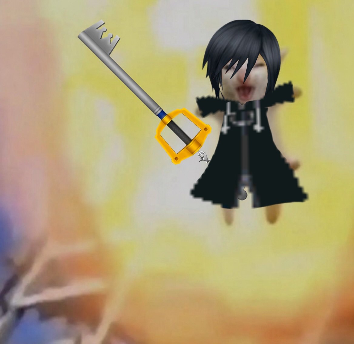 speowt's tweet photo. MY KEYBLADE IS NOT A SHAM !!!!! https://t.co/0zNTG9mbDw