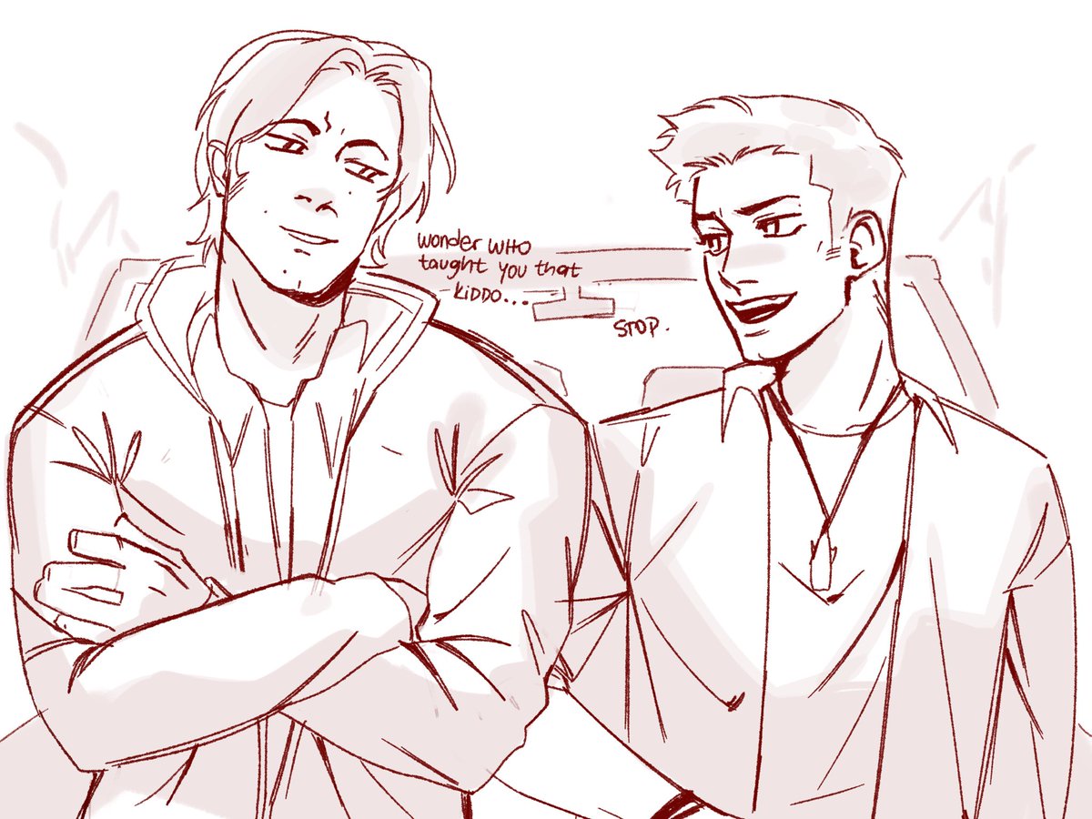 fckingshipper's tweet photo. Age swap for strawpage anon! 
I think Dean would still own the impala tho

#wincest https://t.co/Cpy1a3uav9