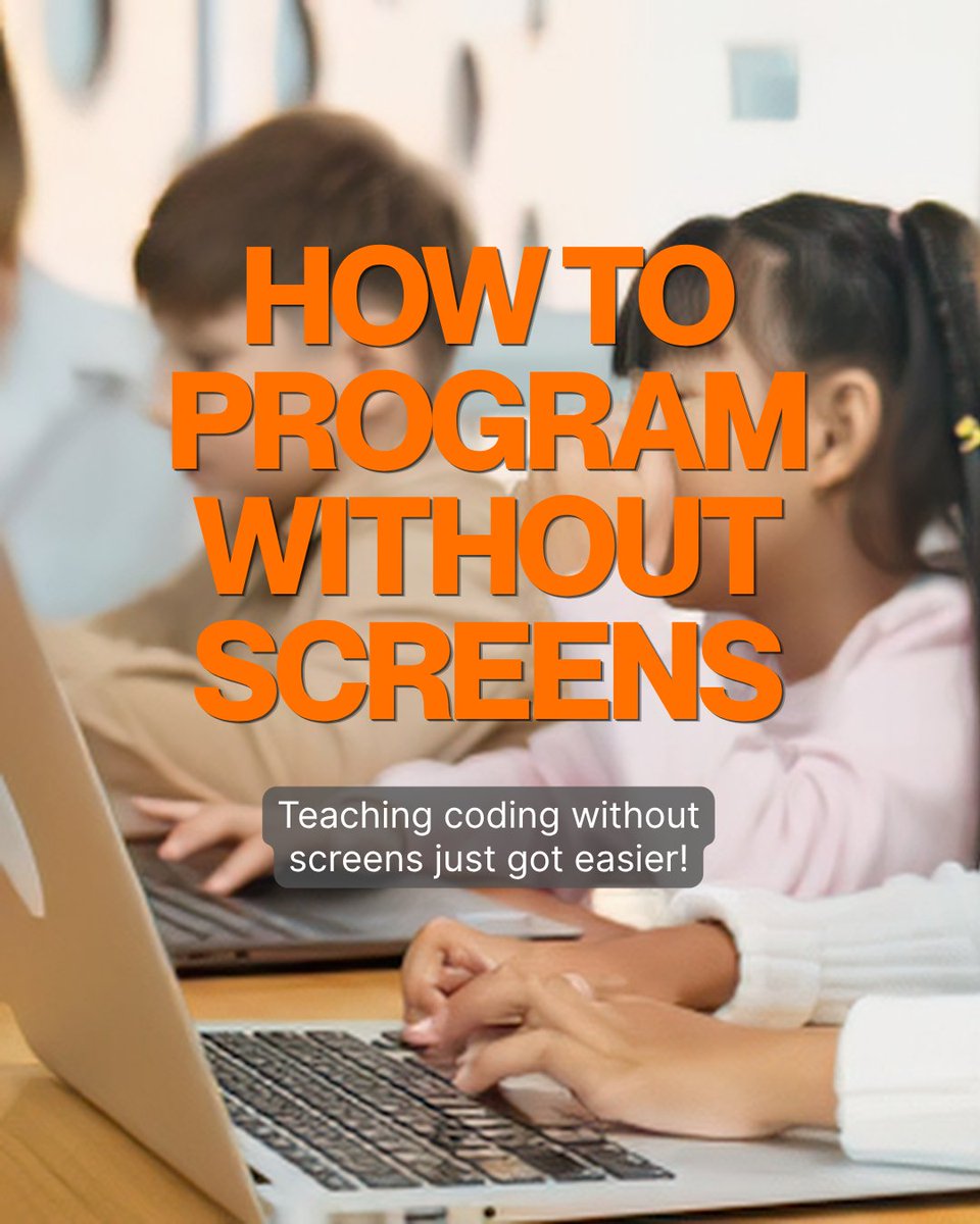 MeetEdison's tweet photo. As screen time limits become more common, your classroom needs easy ways to introduce computer science and coding principles, without a device.

Meet Card Coding. No devices, no apps, no internet. Just hands-on learning using real programming concepts.

https://t.co/orVK3K2Vey https://t.co/cEPDPHNN4v