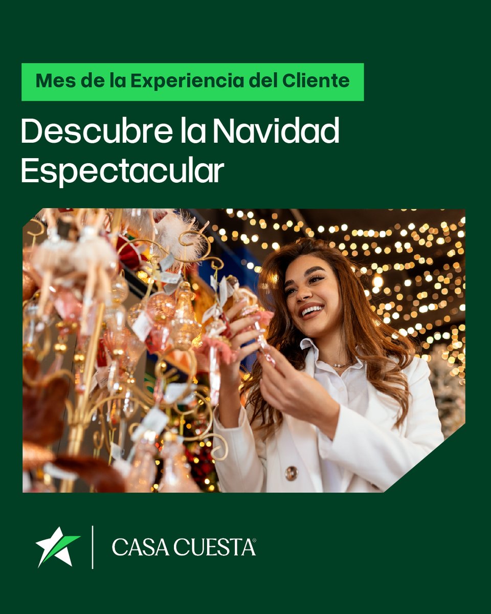 PromericaRD's tweet photo. La Navidad más espectacular comienza en Casa Cuesta.

Recibe un 20% de devolución al comprar en la categoría Navidad con tus Tarjetas de Crédito Promerica.

📅 Exclusivo online: 7 de octubre. 📅 Tienda física y online: del 8 al 10 de octubre.

https://t.co/MfZwMM7lwF https://t.co/uv9qosvniu