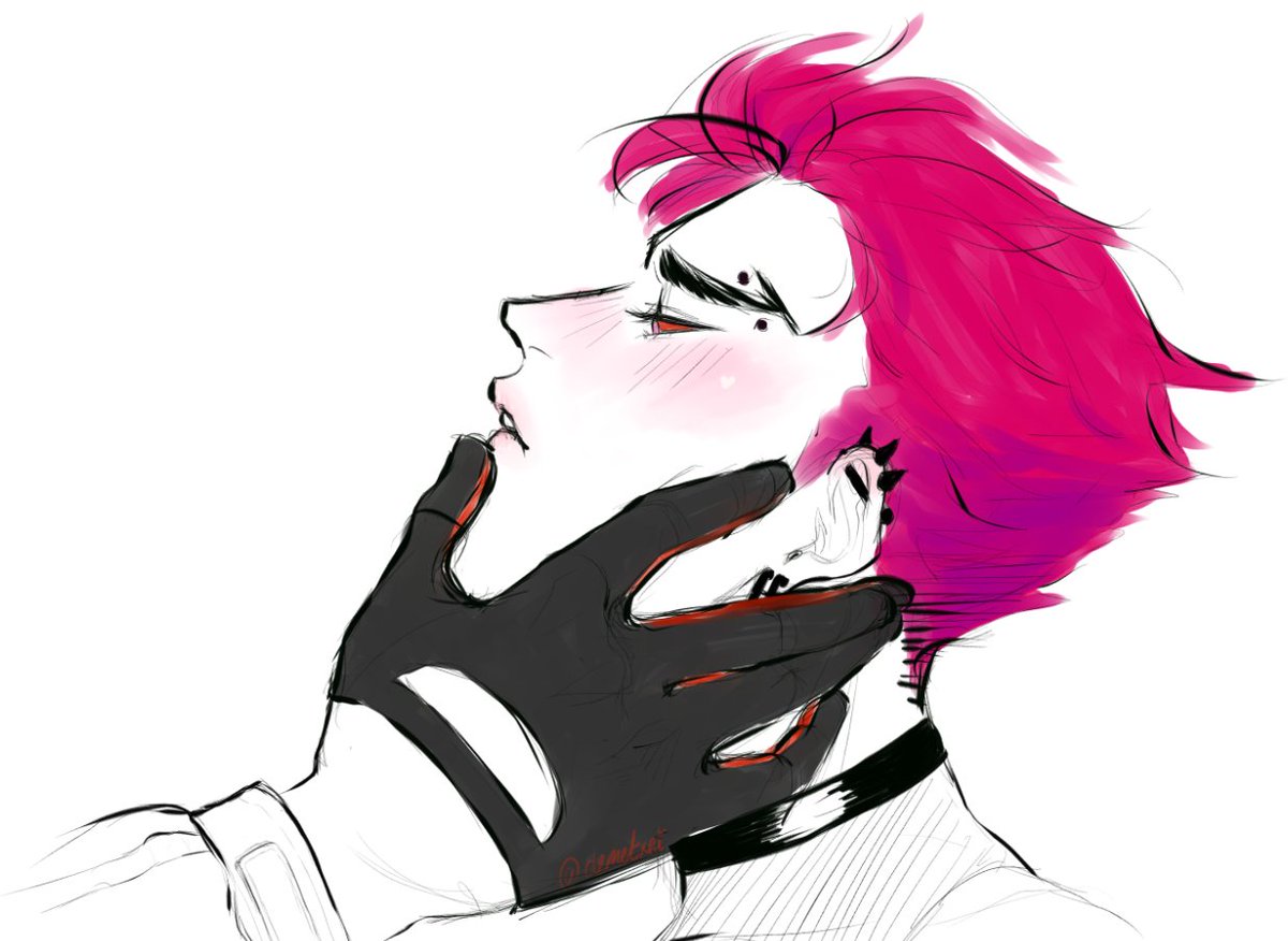 demetxri's tweet photo. screams in #kayn 
#yonekayn ? I guess? I mean. Kind of. how do hands idk her I just wanted a blushy kayn https://t.co/AjqWHnvN5R